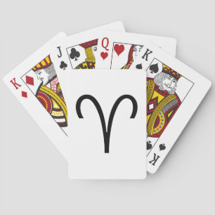 Aries Symbol Playing Cards