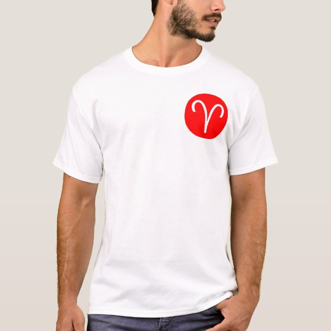 Aries Symbol - Pocket T-Shirt (Front)