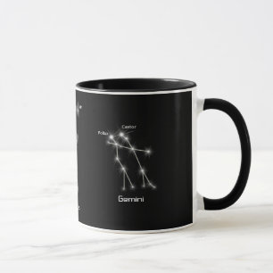 Aries, Taurus & Gemini Star Constellations Mug