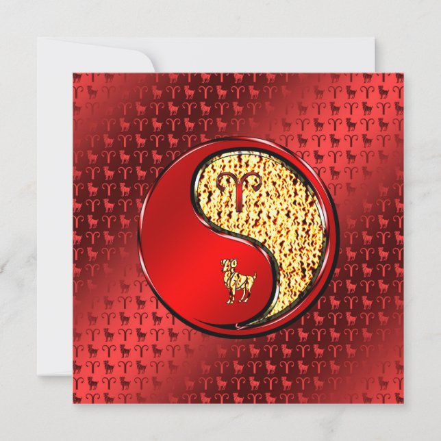 Aries the Ram Card (Front)