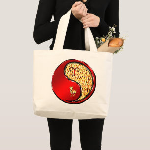 Aries the Ram Large Tote Bag
