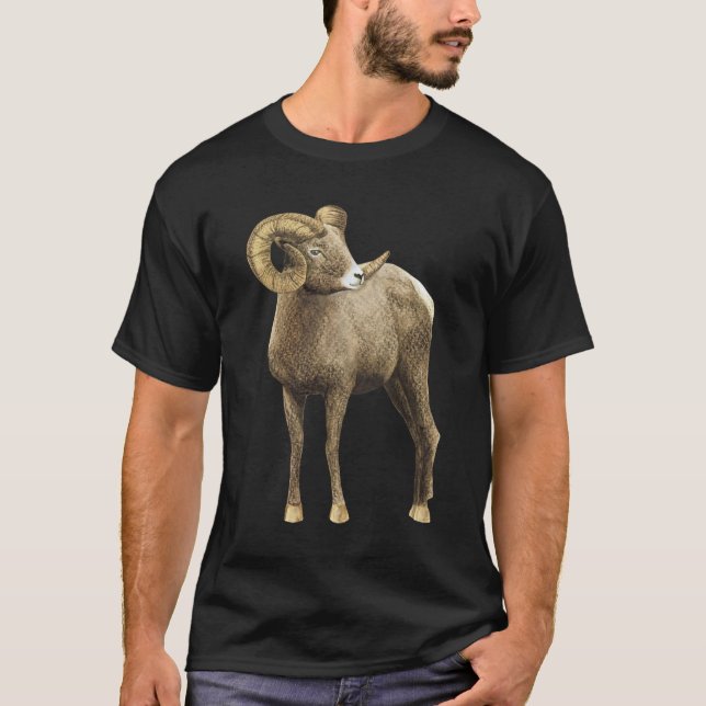 Aries the ram star sign horoscope zodiac T-Shirt (Front)