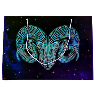 aries the ram zodiac gift bag