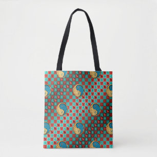 Aries & Water Dog Tote Bag
