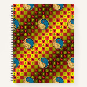 Aries & Water Monkey Notebook