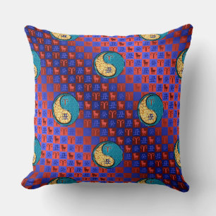 Aries & Water Ox Cushion