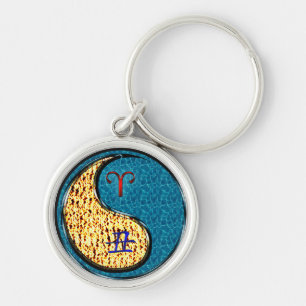 Aries & Water Ox Key Ring