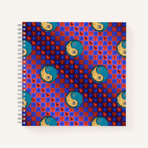 Aries & Water Ox Notebook