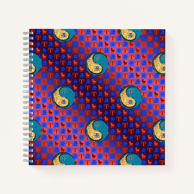 Aries & Water Ox Notebook (Front)