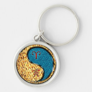 Aries & Water Tiger Key Ring