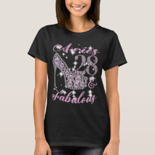 Aries Women 28 & Fabulously Sparkly High Heels 28t T-Shirt