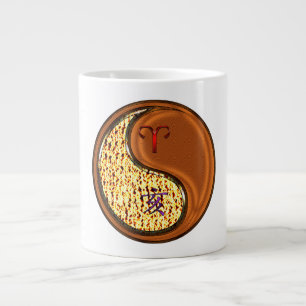 Aries & Wood Boar Large Coffee Mug