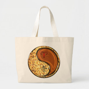 Aries & Wood Horse Large Tote Bag