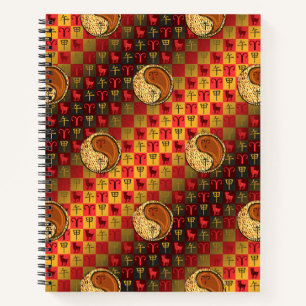 Aries & Wood Horse Notebook