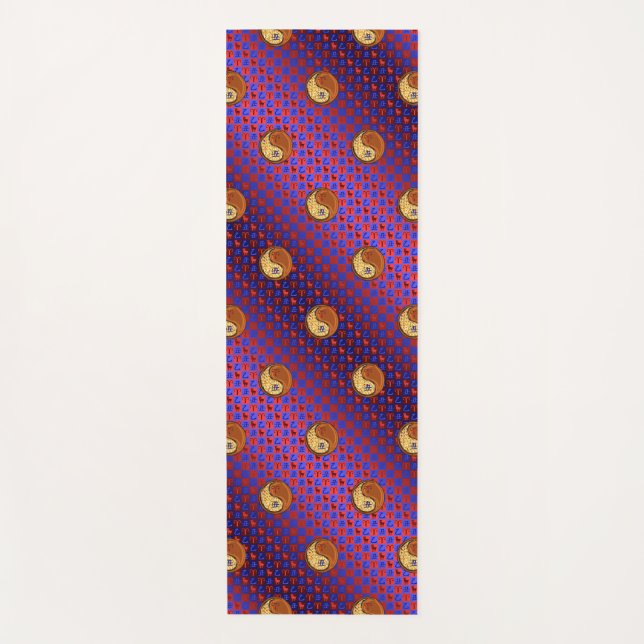 Aries & Wood Ox Yoga Mat (Front)