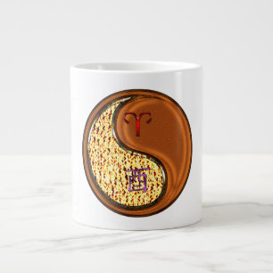 Aries & Wood Rooster Large Coffee Mug