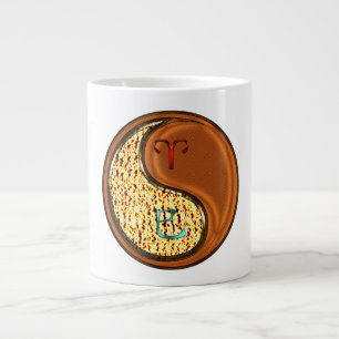 Aries & Wood Snake Large Coffee Mug