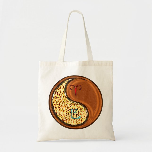 Aries & Wood Snake Tote Bag (Front)