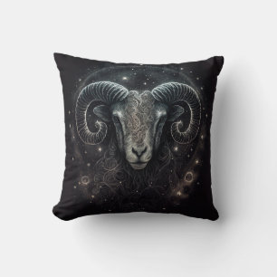 Aries Zodiac Astrological Cushion