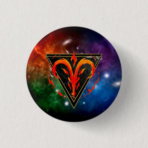 Aries Zodiac Badge Astrology Gift