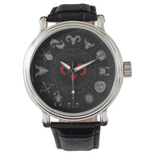 Aries Zodiac Birthday Gift Watch