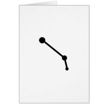Aries Zodiac Card