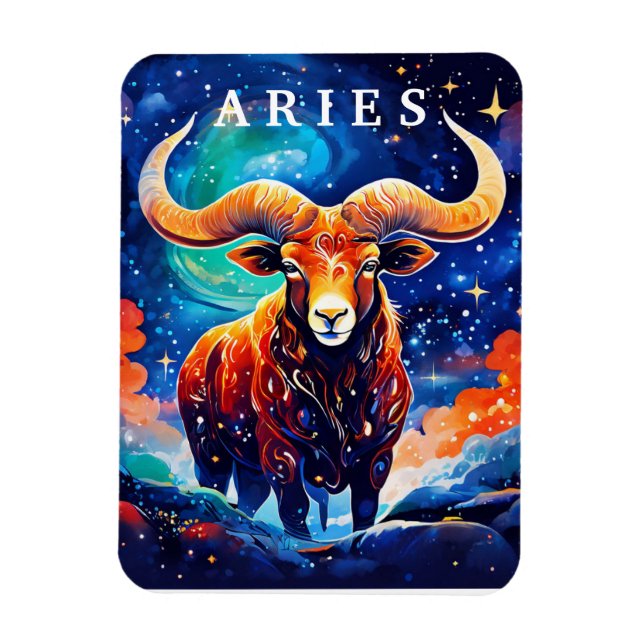 Aries Zodiac Collection Magnet (Vertical)