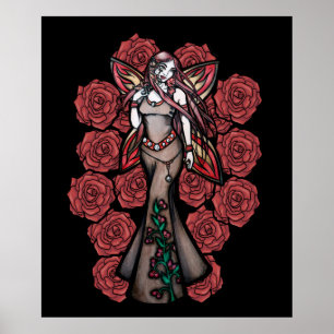Aries Zodiac Fairy Goddess Astrology Fairies Poster