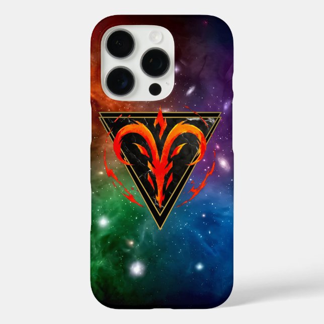 Aries Zodiac Gift Astrology Case-Mate iPhone Case (Back)