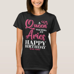 Aries Zodiac Horoscope Astrology Sign Birthday T-Shirt