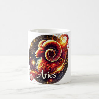 Aries Zodiac Mug – Bold & Fiery Design ♈🔥