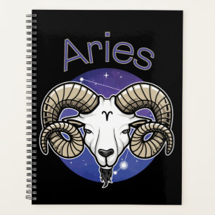 Aries Zodiac Sign Calendar Planner