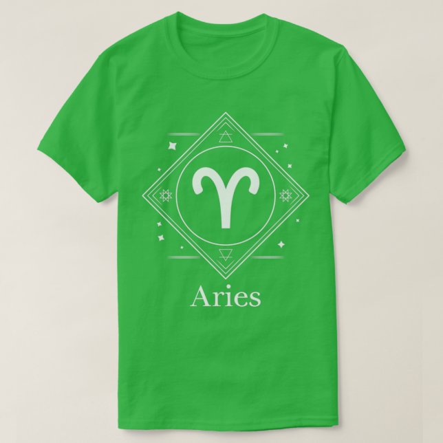 Aries zodiac sign Classic TShirt (Design Front)
