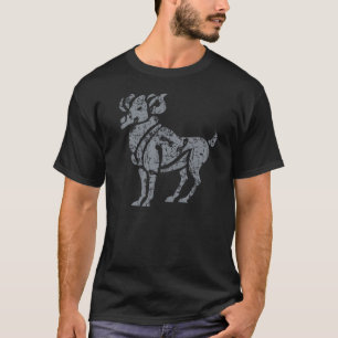 Aries Zodiac Sign Grunge March 21 - April 19 T-Shirt