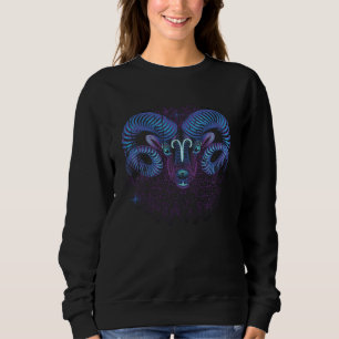 Aries Zodiac Sign Sweatshirt