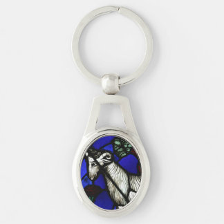 Aries Zodiac Stained Glass Notre-Dame de Paris OKe Key Ring