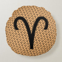 Aries Zodiac Symbol Standard by Kenneth Yoncich