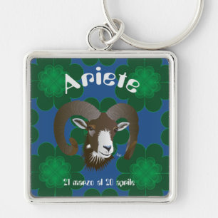 Ariete 21 marzo al 20 aprile Portachiavi Key Ring