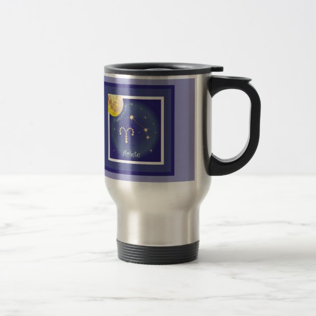 Ariete 21 marzo al 20 aprile travel mug (Right)