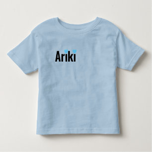 Ariki Baby Boys Name With Hearts, Toddler T-Shirt