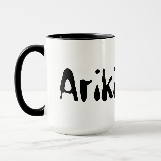 Ariki Maori Male Name,  Mug (Left)
