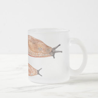 Arion rufus "red" phase - watercolor mug