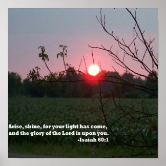 Arise and Shine Poster