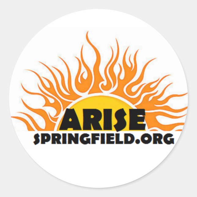 Arise Website Logo Sticker (Front)