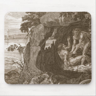 Aristeus Compels Proteus to Reveal his Oracles, 17 Mouse Pad
