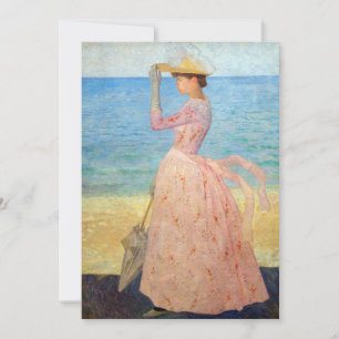 Aristide Maillol - Woman with a Parasol Invitation