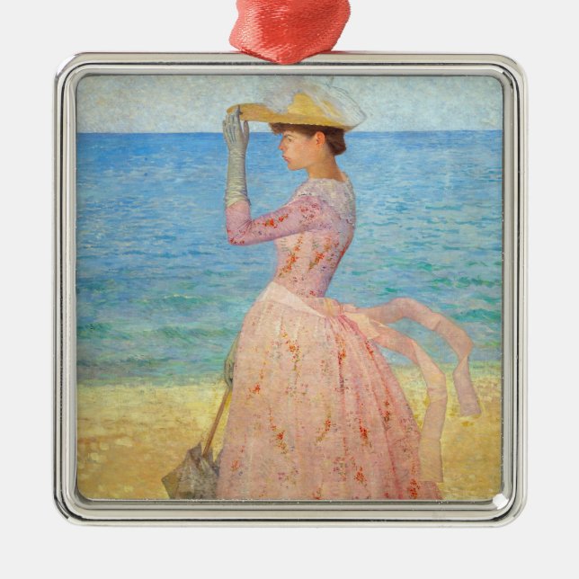 Aristide Maillol - Woman with a Parasol Metal Tree Decoration (Front)
