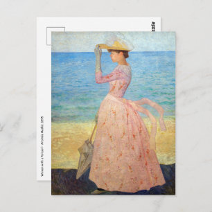 Aristide Maillol - Woman with a Parasol Postcard