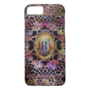 Aristocratic Festive Monogram Slim iPhone 8/7 Case