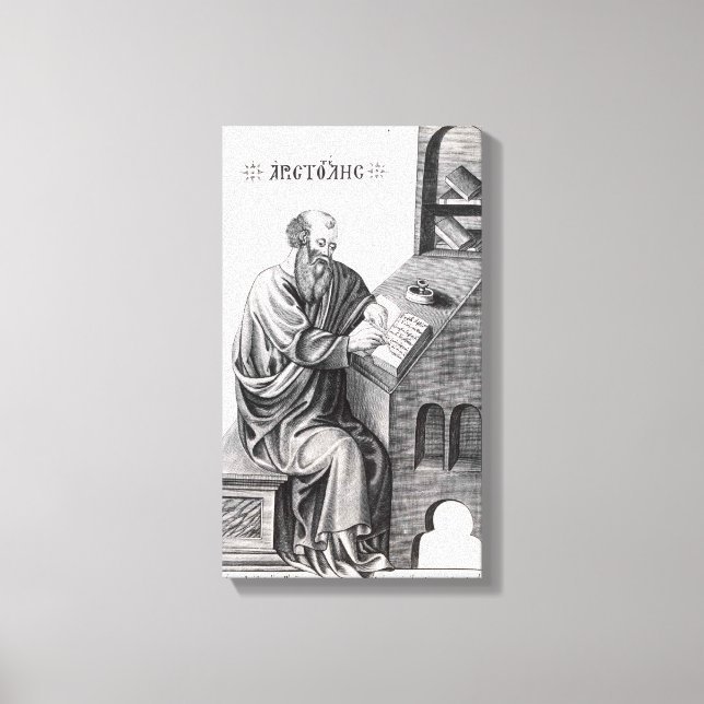 Aristotle Canvas Print (Front)